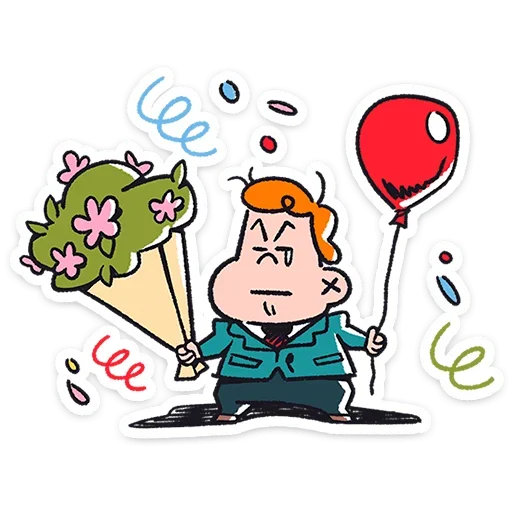 🥳 Стикер «Толя» для Telegram
