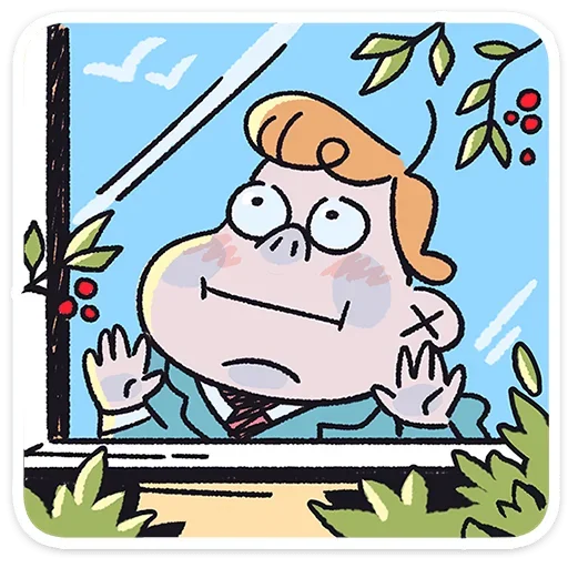 🤩 Стикер «Толя» для Telegram