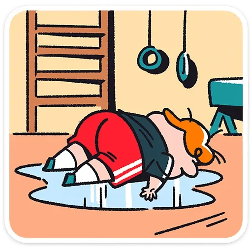 🥵 Стикер «Толя» для Telegram