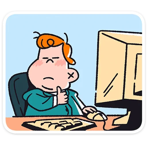 👍 Стикер «Толя» для Telegram