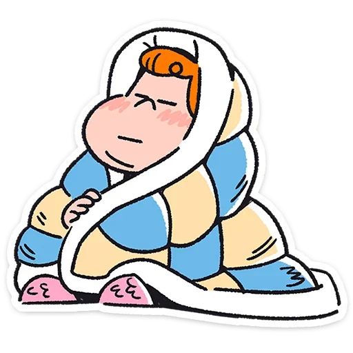 😴 Стикер «Толя» для Telegram