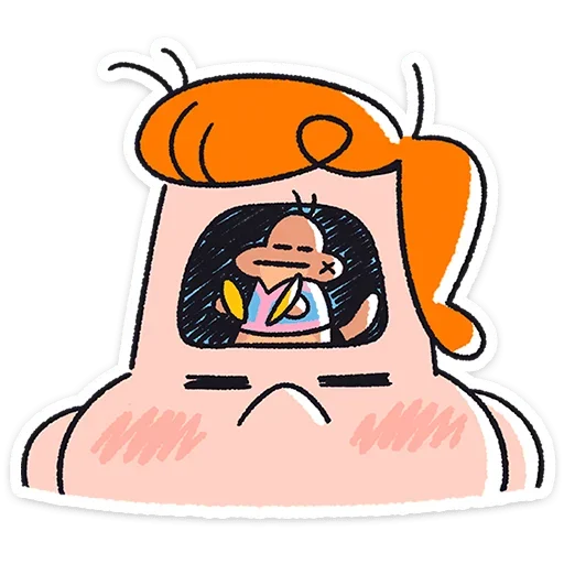🥁 Стикер «Толя» для Telegram