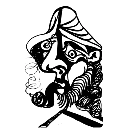 🥱 Стикер «ЧБ / BW» для Telegram