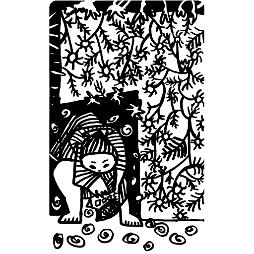 🍃 Стикер «ЧБ / BW» для Telegram