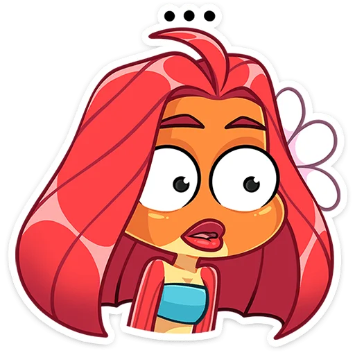 😳 Стикер «Фиш и Фишка» для Telegram