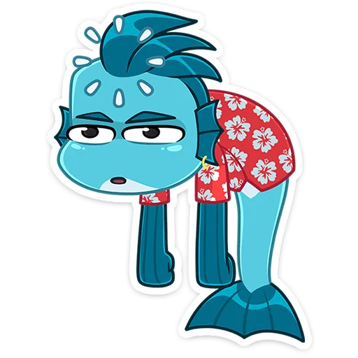 🫥 Стикер «Фиш и Фишка» для Telegram