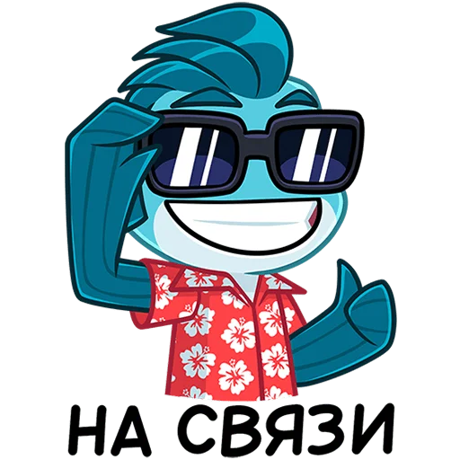 🐟 Стикер «Фиш и Фишка» для Telegram