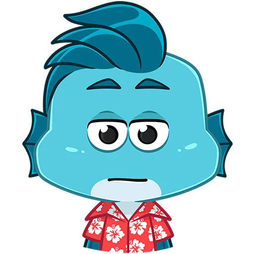 🐟 Стикер «Фиш и Фишка» для Telegram