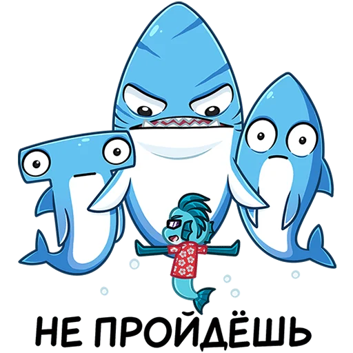 🐟 Стикер «Фиш и Фишка» для Telegram