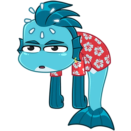 🐟 Стикер «Фиш и Фишка» для Telegram