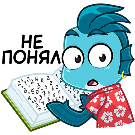 🐟 Стикер «Фиш и Фишка» для Telegram