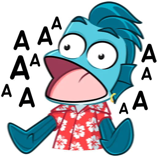 🐟 Стикер «Фиш и Фишка» для Telegram