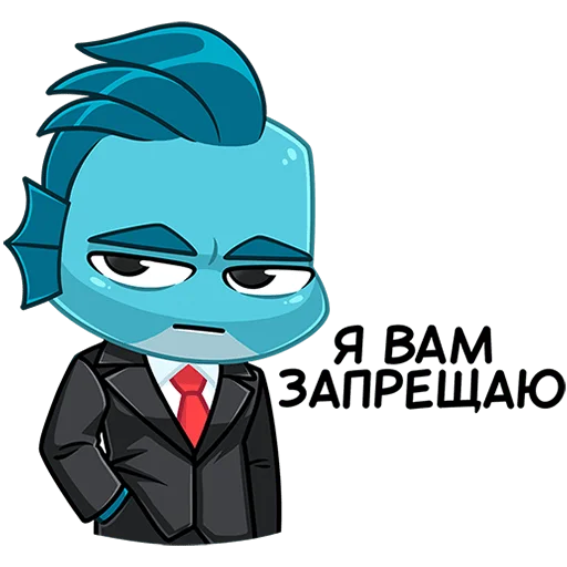 🐟 Стикер «Фиш и Фишка» для Telegram