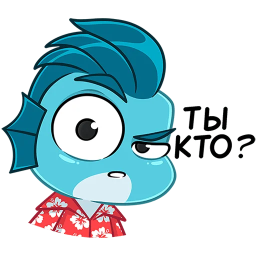 🐟 Стикер «Фиш и Фишка» для Telegram