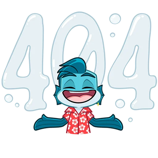 🐟 Стикер «Фиш и Фишка без текста» для Telegram