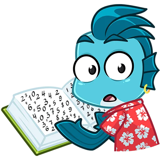 🐟 Стикер «Фиш и Фишка без текста» для Telegram