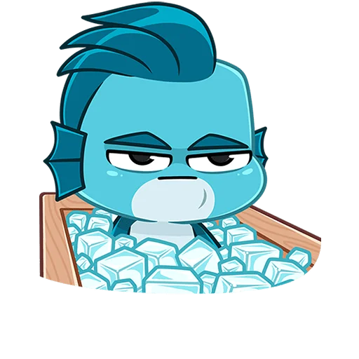 🐟 Стикер «Фиш и Фишка без текста» для Telegram