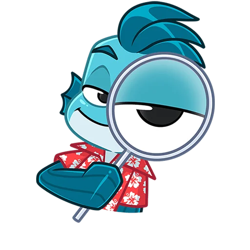 🐟 Стикер «Фиш и Фишка без текста» для Telegram