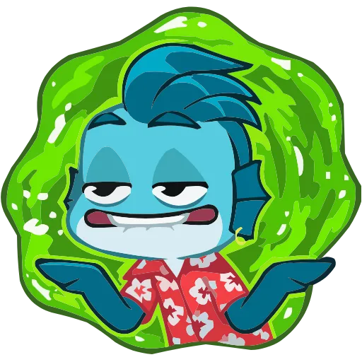 🐟 Эмодзи «Фиш и Фишка» для Telegram
