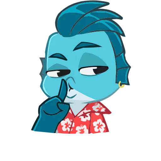 🐟 Эмодзи «Фиш и Фишка» для Telegram