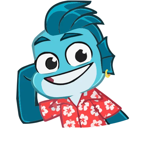 🐟 Эмодзи «Фиш и Фишка» для Telegram