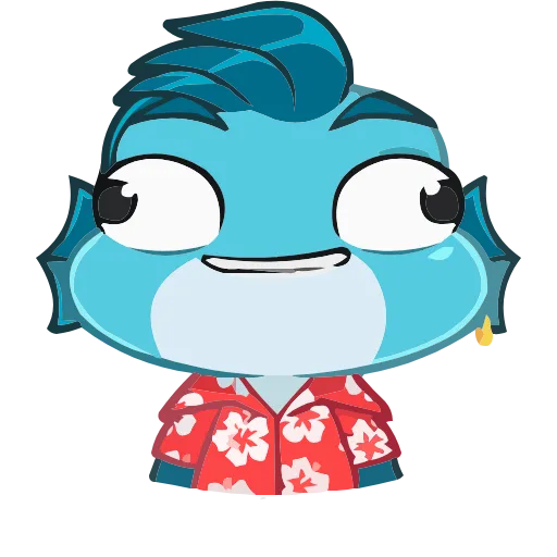 🐟 Эмодзи «Фиш и Фишка» для Telegram