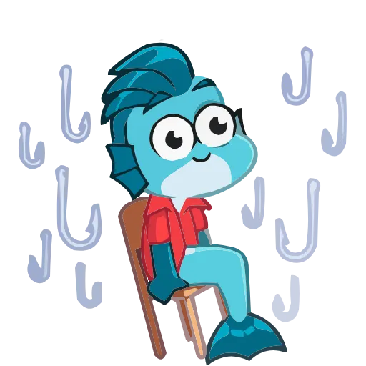 🐟 Эмодзи «Фиш и Фишка» для Telegram