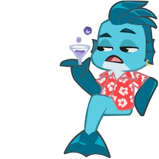 🐟 Эмодзи «Фиш и Фишка» для Telegram
