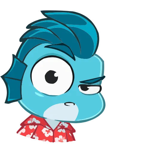 🐟 Эмодзи «Фиш и Фишка» для Telegram