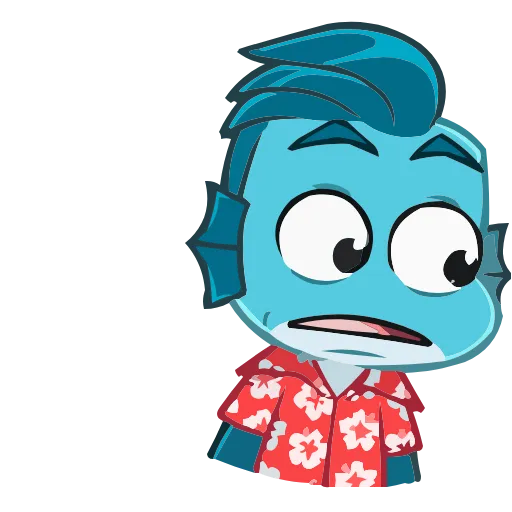 🐟 Эмодзи «Фиш и Фишка» для Telegram