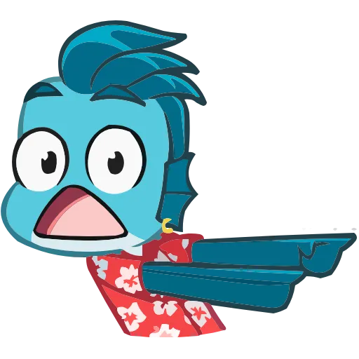 🐟 Эмодзи «Фиш и Фишка» для Telegram