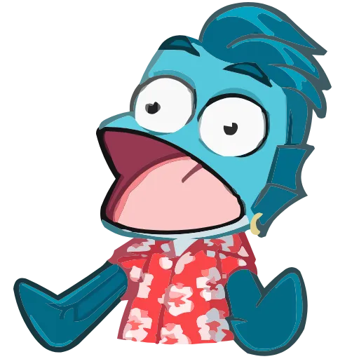 🐟 Эмодзи «Фиш и Фишка» для Telegram