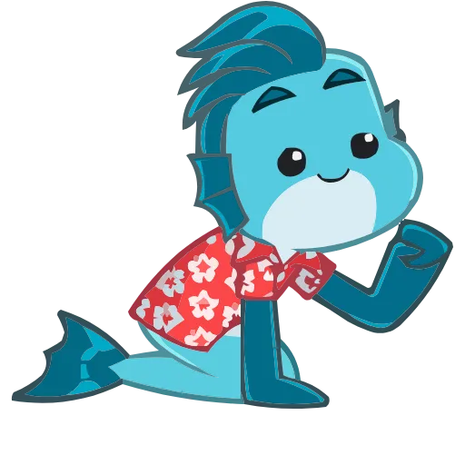 🐟 Эмодзи «Фиш и Фишка» для Telegram