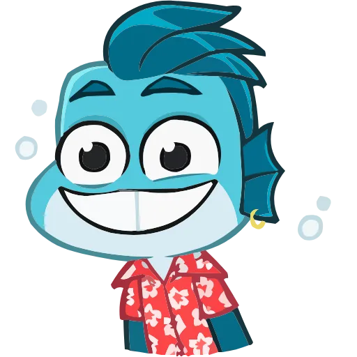 🐟 Эмодзи «Фиш и Фишка» для Telegram