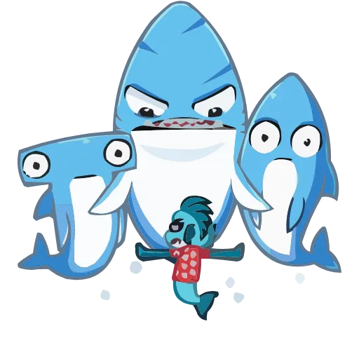 🐟 Эмодзи «Фиш и Фишка» для Telegram
