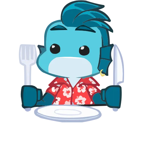 🐟 Эмодзи «Фиш и Фишка» для Telegram