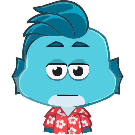 🐟 Эмодзи «Фиш и Фишка» для Telegram