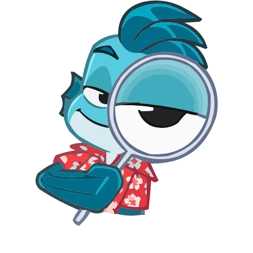 🐟 Эмодзи «Фиш и Фишка» для Telegram