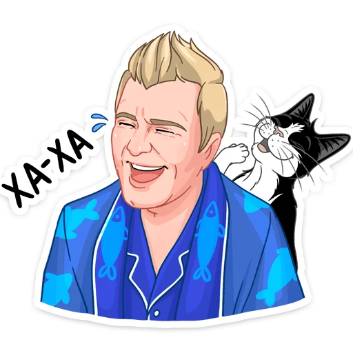 😀 Стикер «Рыба — лучший выбор» для Telegram