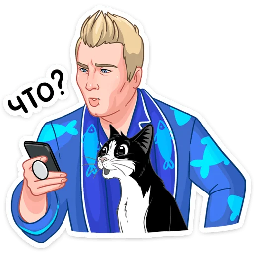 ❓ Стикер «Рыба — лучший выбор» для Telegram