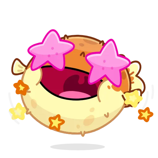 🤩 Стикер «Puffer Fish» для Telegram