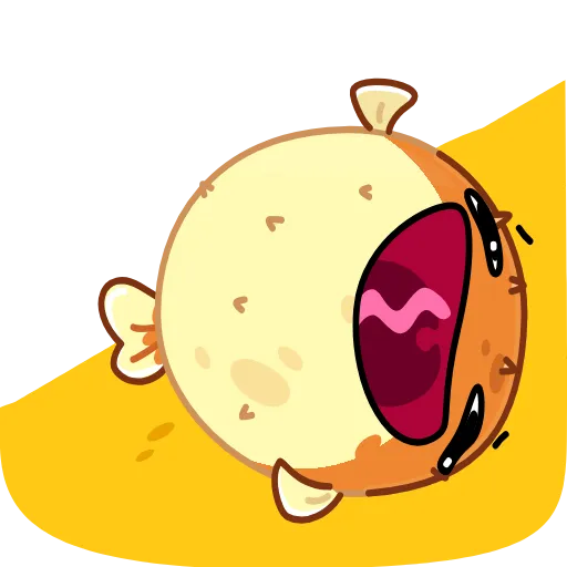 Стикерпак Puffer Fish для Telegram