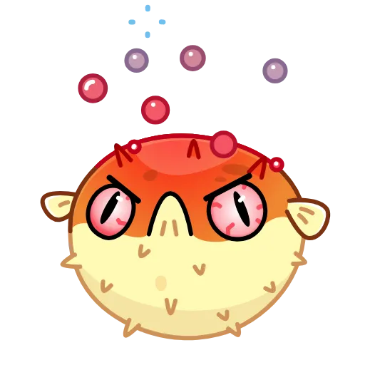 😡 Стикер «Puffer Fish» для Telegram