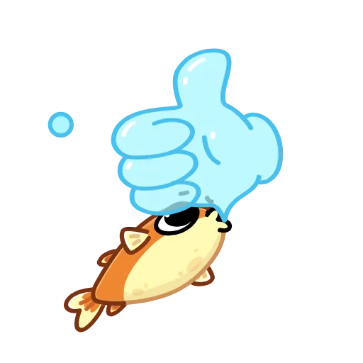 👍 Стикер «Puffer Fish» для Telegram
