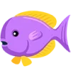 Стикер 10 Fish Reaction