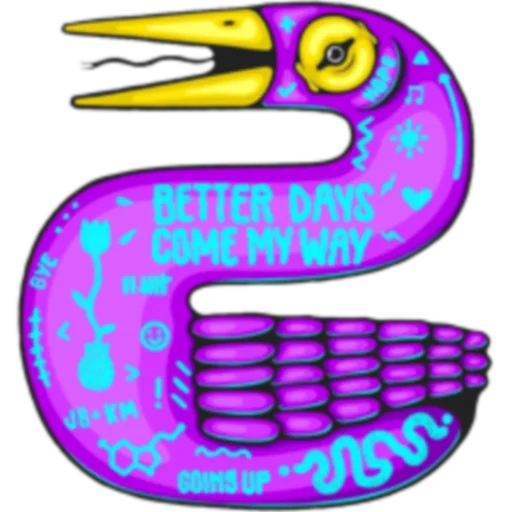 Стикерпак Fistfulofworms для Telegram