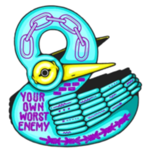 ☺️ Стикер «Fistfulofworms» для Telegram