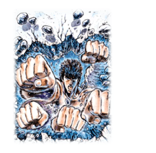 😱 Стикер «Fist of the North Star Chapter 2» для Telegram