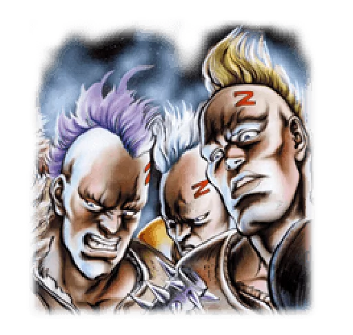 😁 Стикер «Fist of the North Star Chapter 2» для Telegram