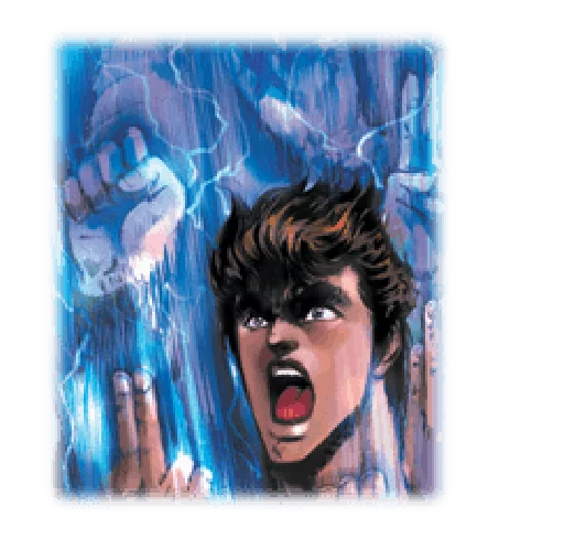 😩 Стикер «Fist of the North Star Chapter 2» для Telegram